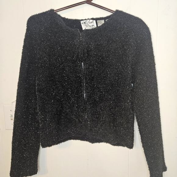 Michael Simon vintage 90´s black Tinsel holiday...